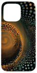 iPhone 15 Pro Max Enchanting Spiral Dot Art Designs Case