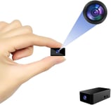 Mini Caméra Espion,Mini Camera,1080P Micro Camera,Détection de Mouvement,Conçue pour la Surveillance de Sécurité à Domicile,Surveillance des Animaux et des Personnes Âgées,Pas de WiFi