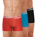 Athena Homme Easy Sport sous-vêtement, Rouge/Bleu/Noir, XXL EU