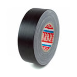 Tesa® 53949 Gaffa Tape Matt Sort 50m 50mm x 50m, bransjestandarden