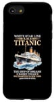 Coque pour iPhone SE (2020) / 7 / 8 Titanic Expert – White Starline RMS Titanic Garçons Filles