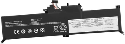 15.2V 44Wh 00HW026 00HW027 Laptop Batterie pour Lenovo ThinkPad Yoga 260 Series 01AV432 01AV433 SB10F46464 SB10F46465 SB10F97589