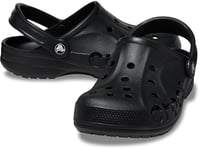 Crocs Mixte Adulte Via Clog Sabot, Black, 48/49 EU