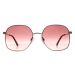 Ted Baker Sunglasses TB1687 Cyndi 466 Shiny Rose Gold Pink Gradient