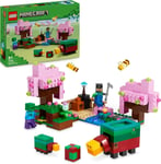 LEGO Minecraft The Cherry Blossom Garden Toy for 8 Plus Year Old Boys and Girls,