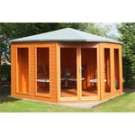 10 x 10 Corner Wooden Summerhouse