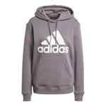 adidas Women Essentials Big Logo Regular Fleece Hoodie, XS