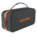 ASPERX Étui de Protection EVA pour Booster Batterie Voiture 2000A et 1500A, Étui Universel en EVA pour Jump Starter, Noir (Booster Batterie Voiture Non Inclus)