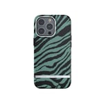 Richmond & Finch iPhone 13 Pro Skal Emerald Zebra