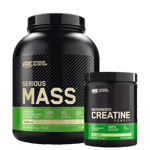 Serious Mass Gainer, 2727 g + Creatine Powder, 300 g