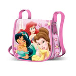 Princesses Disney Palace-Sac à Bandoulière Muffin Mini, Rose, 16,5 x 16,5 cm