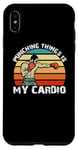 Coque pour iPhone XS Max Punching Things Is My Cardio Martial Arts