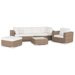 Loungegrupp Comfort Garden Bahamas 7-sits med 2 Divan/Bord