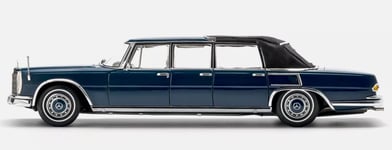 CMC - MERCEDES-BENZ 600 Pulmann W100 6-door W100 Blue - 1/18 - CMC205