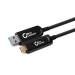 MicroConnect Premium - USB type C-kabel - 24 pin USB-C til USB-type A - 10 m