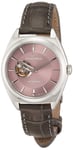 Orient Star RK-ND0103N Mechanical Automatic Women's Watch Brown Leather Band NEW