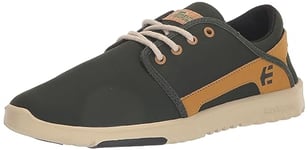 Etnies Men's Scout X TFTF Skate Shoe, Dark Green, 7.5 UK