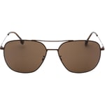 Hugo Boss Mens 1557 01OT 70 Brown Sunglasses Metal - One Size