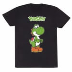 Super Mario - Yoshi Name Tag - T-paita