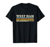 Retro Stripe West Ham T-Shirt T-Shirt