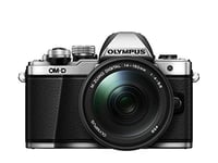 Olympus OM-D E-M10 mark II system camera (16 megapixels, 5-axis VCM image stabiliser, electronic viewfinder, with 2.36 million dot OLED, full-HD, Wi-Fi, metal casing), kit includes 14 mm - 42 mm lens (electric zoom), black.