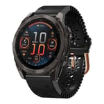 Garmin Fenix 8 AMOLED 43mm Klokkerem i silikon - Svart