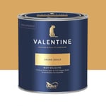 Peinture intérieure couleur mur et plafond Valentine mat velouté jaune idole 0,5L