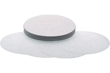 Disques en papier KitchenCraft, feuilles de cire de papier parchemin antiadhésives pour steak haché et hamburgers faits maison, 8,5 cm, ensemble de 250 papiers de cuisson