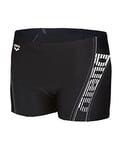 Arena Short de Bain pour Homme de Piscine et de Plage Byor Evo R, Short de Bain pour Homme à Séchage Rapide, Résistant au Chlore et au Sel, en Tissu MaxFit Eco, Protection UV UPF 50+, Doublure Frontale