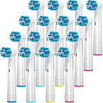 REDTRON Cross Action têtes de brosse à dents Compatible avec Oral B, Tête de brosse de remplacement pour Oral B, Brossettes de Rechange pour Professional Care Vitality Pro Smart Genius Series