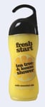 FRESH START TEA TREE & LEMON SHOWER GEL WITH ESSENTIAL OILS 400ML