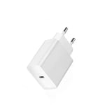 CHARGEUR SECTEUR COMPATIBLE POUR APPLE TYPE C 30W BLANC