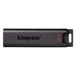 Kingston USB-C 3.2 Gen2 DataTraveler Max - 256 GB - Sort