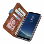 Plånboksfodral I Retrodesign Från Leman Till Samsung Galaxy S10 Röd