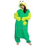 SAZAC Fleece Kigurumi Kero kero Keroppi One Size SAN-431 Cosplay Costume NEW