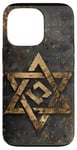 Coque pour iPhone 13 Pro Pendentif Symbole Viking Valknut Mythologie Nordique Décor