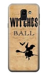 Vintage Halloween The Witches Ball Case Cover For Samsung Galaxy J6 (2018)