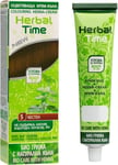 Herbal Time Henna Natural Cream Color Chestnut Nº 5 | Henna Coloring Cream wit