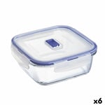 Boîte à lunch hermétique Luminarc Pure Box Active 1,22 L Bicolore verre [6 Un