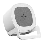 4 in 1 15W Wireless Charger Stand with Bluetooth Speaker Touch Control RGB2434