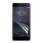 Nokia 6 Erittäin kirkas LCD Näytönsuoja 3-Pakkaus Läpinäkyvä