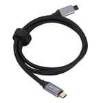 USB C -kaapeli 10 Gbps nopea 100 W Teho Pikalataus 4K 60 Hz Smart Chip Vakaa lähetys Type C Uroskaapeli PC:lle