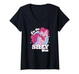 My Little Pony Pinkie Pie I'm The Silly One Poster T-Shirt avec Col en V