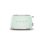 Grille Pain Toaster 2 Fentes 950W 3 programmes Vert d'eau SMEG