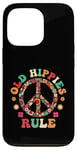 Coque pour iPhone 13 Pro Old Hippies Rule Hippie Vintage Costume Hippy Travel Fan