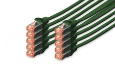 Digitus DK-1644-020-G-10 nätverkskablar Grön 2 m Cat6 S/FTP (S-STP)