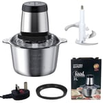 Electric Meat Grinder Mincer Mixer Blender Food Chopper Processor Blenders 3L UK