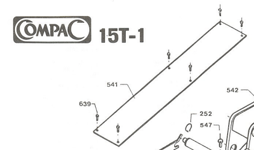 Compac täckplåt 541