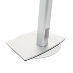 JT Berlin Plateau tournant universel pour moniteur (diamètre 22 cm, rotation à 360 °, capacité de charge jusqu'à 8 kg, en alliage d'aluminium robuste) argenté