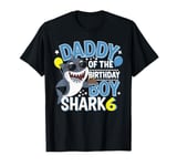 6Yr Boy Dad of The Birthday Boy Shark Ocean Theme Matchin T-Shirt